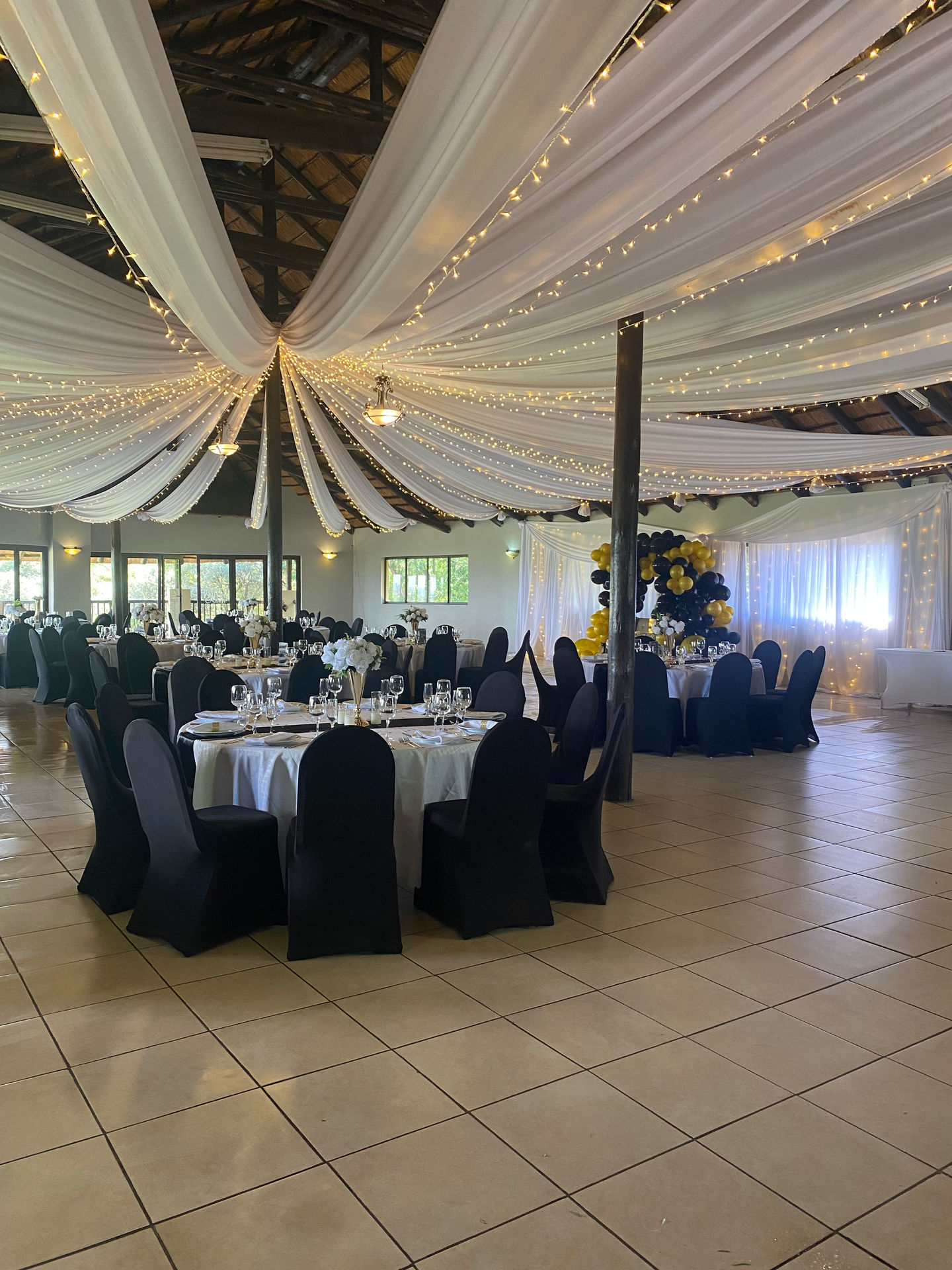Celebration setup at Protea Ridge Lodge