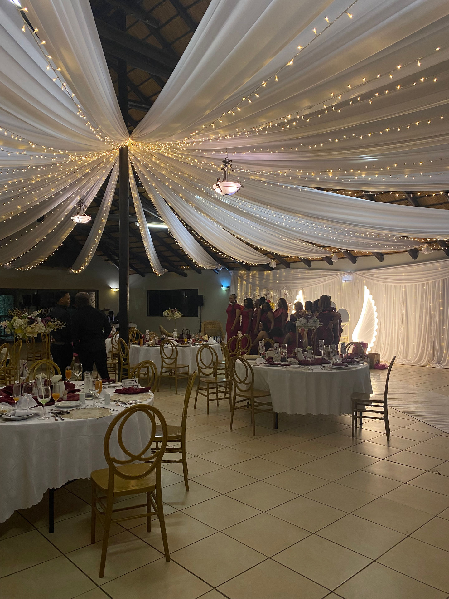 Celebration setup at Protea Ridge Lodge