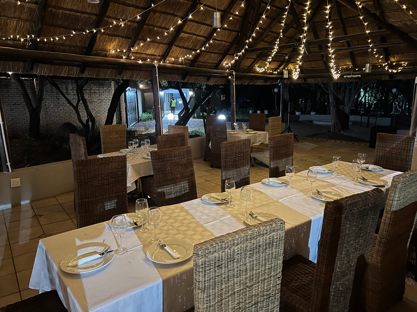 Celebration setup at Protea Ridge Lodge